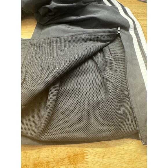 Adidas Climacool Track Suit Jacket 2XL with Jogging Pants XL Black White Stripes - Picture 8 of 16